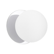 Lassie Opal Frosted Glass Cool White LED Outdoor Wall Light